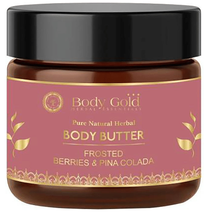 Body Gold Body Butter Frosted Berries & Pina Colada - Classic Derma