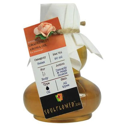 Soulflower Grapefruit Anti Cellulite Aroma Massage Oil