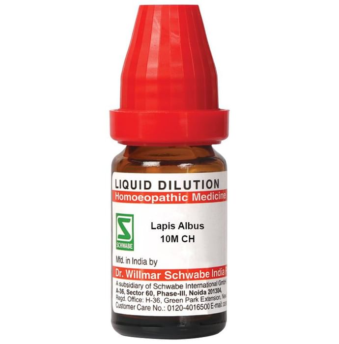 Dr Willmar Schwabe India Lapis Albus Dilution 10M CH - Classic Derma