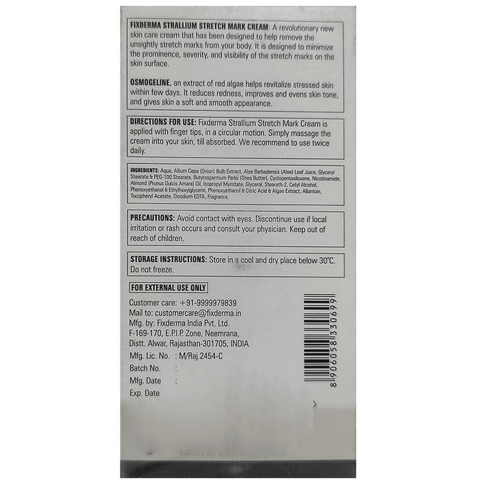 Fixderma Strallium Stretch Mark Cream