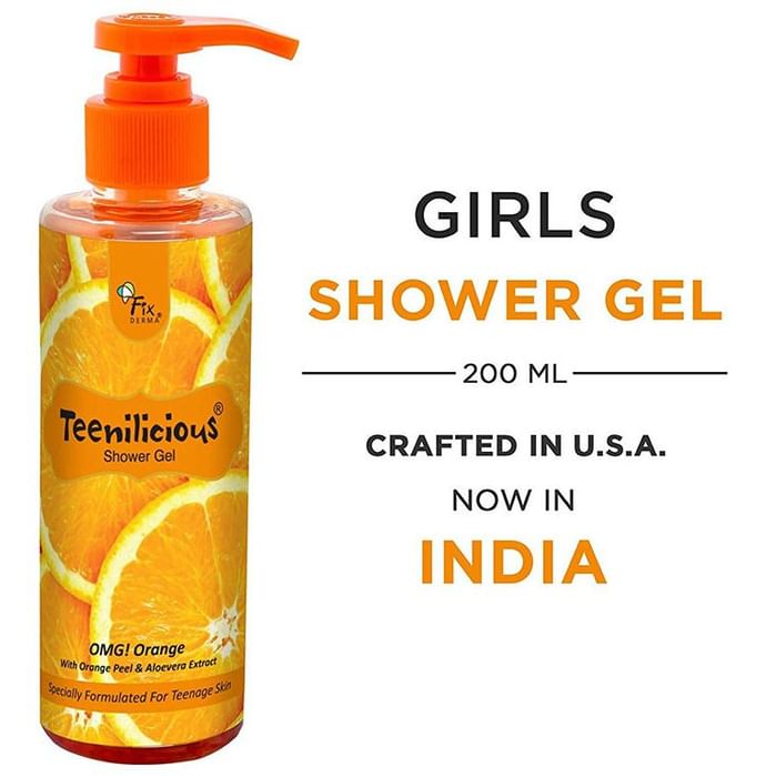 Fixderma Teenilicious Shower Gel OMG Orange