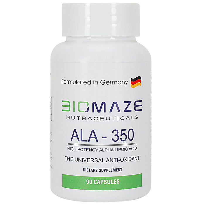 Biomaze Nutraceuticals Alpha Lipoic Acid 350mg Capsule - Classic Derma