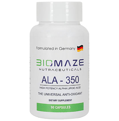Biomaze Nutraceuticals Alpha Lipoic Acid 350mg Capsule - Classic Derma