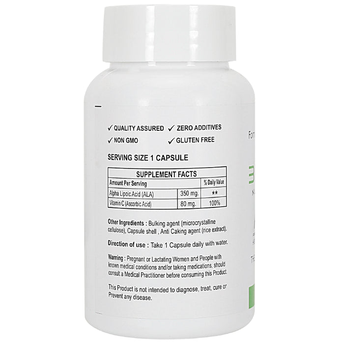 Biomaze Nutraceuticals Alpha Lipoic Acid 350mg Capsule