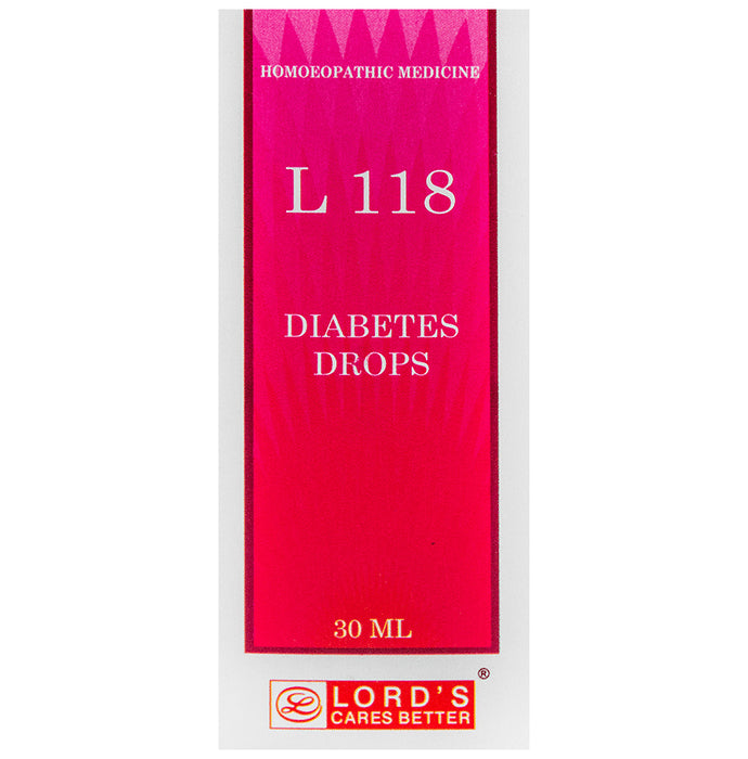 Lord's L 118 Diabetes Drop - Classic Derma