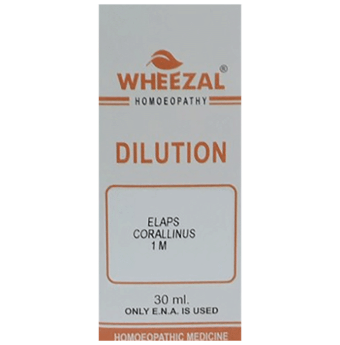 Wheezal Elaps Corallinus Dilution 1M - Classic Derma