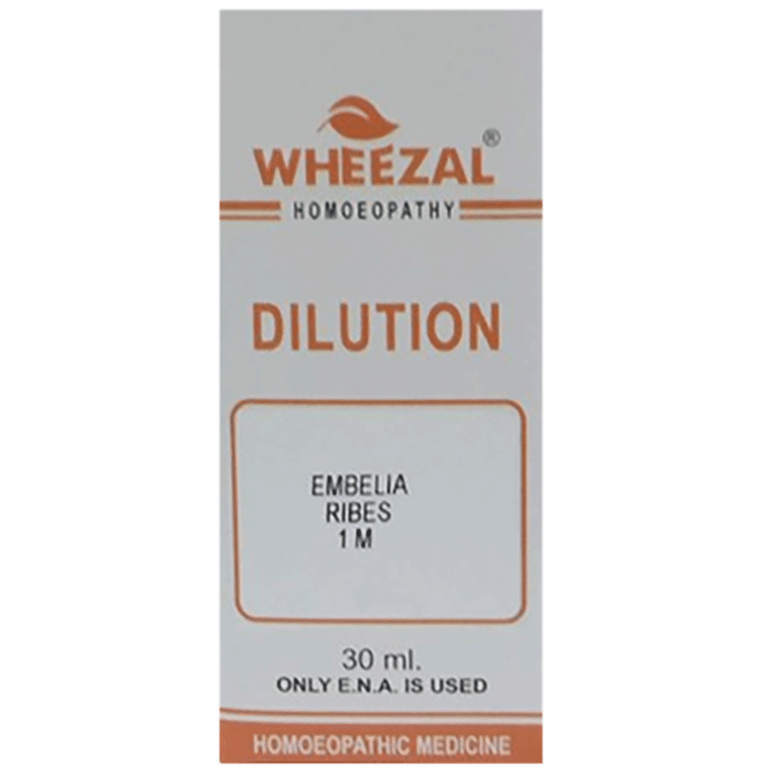 Wheezal Embelia Ribes Dilution 1M - Classic Derma