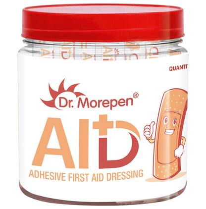 Dr. Morepen Aid Adhesive First Aid Dressing Bandage - Classic Derma