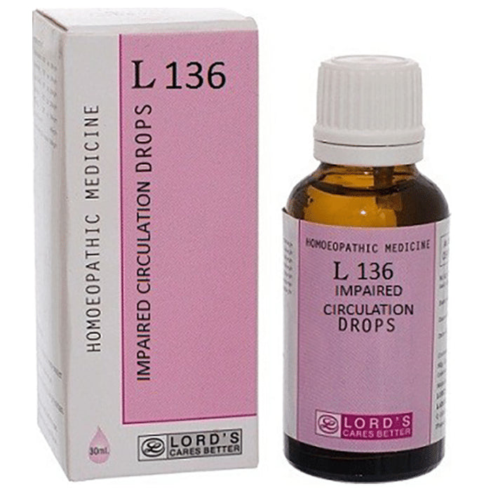 Lord's L 136 Impaired Circulation Drop - Classic Derma