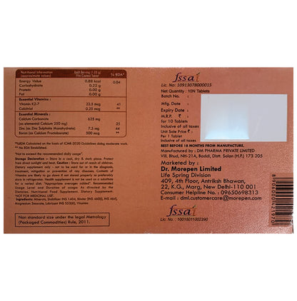 Dr. Morepen Calci Quick- K2 Tablet