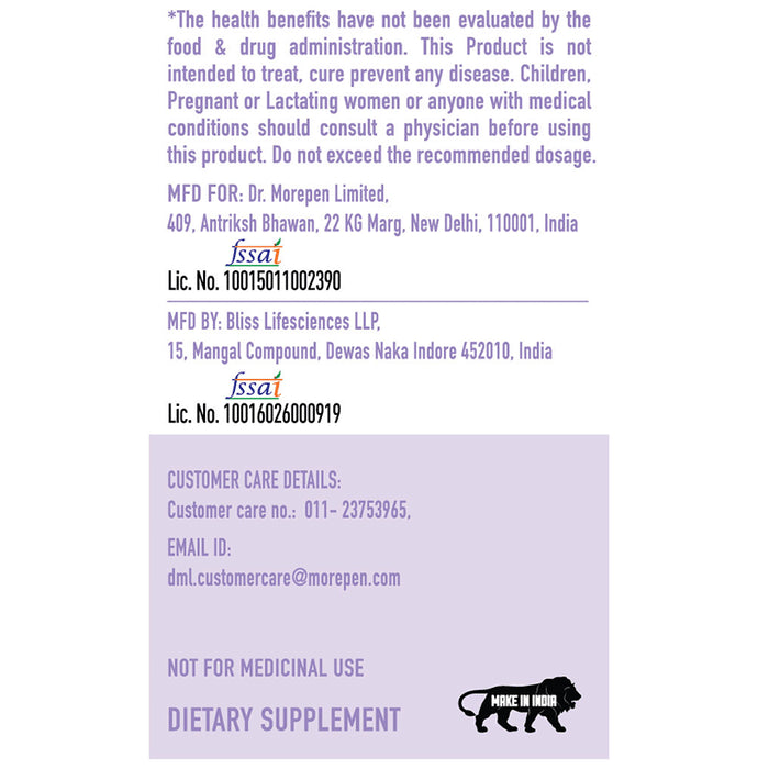 Dr. Morepen CLA 1000 80% Conjugated Linoleic Acid Veg Capsule