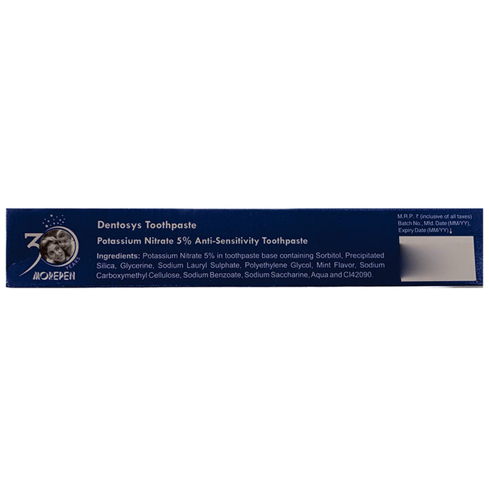 Buy Dr. Morepen Dentosys Toothpaste Online | Classic Derma – Classic ...