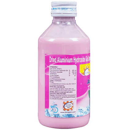 Dr. Morepen Mint Acidity-X Antacid Antigas Liquid Sugar Free