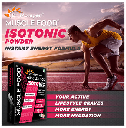Dr. Morepen Muscle Food Isotonic Powder Litchi