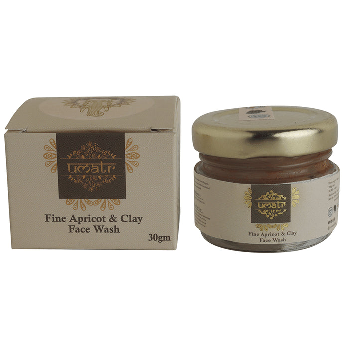 Umatr Fine Apricot and Clay Face Wash - Classic Derma