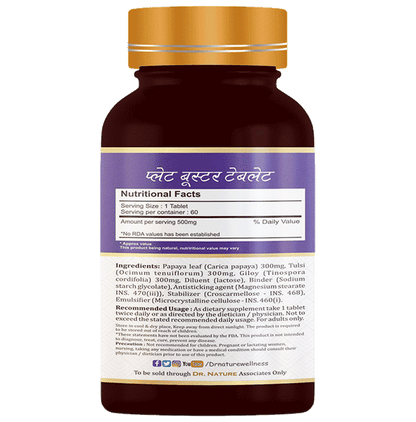 Dr. Nature Plate Booster Tablet