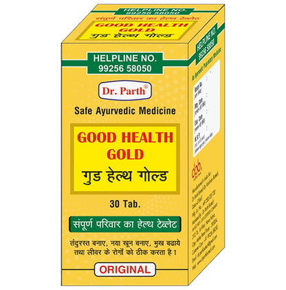 Dr. Parth Good Health Gold Tablet - Classic Derma