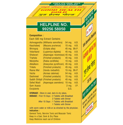 Dr. Parth Good Health Gold Tablet