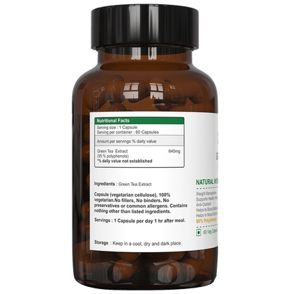 Dr. Patkar's Green Tea Veg Capsule for Glowing skin