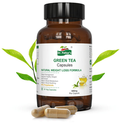 Dr. Patkar's Green Tea Veg Capsule for Glowing skin