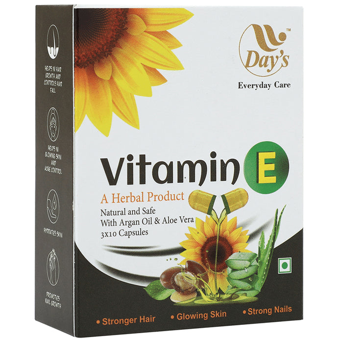 Day's Vitamin E Capsule (30 Each) - Classic Derma