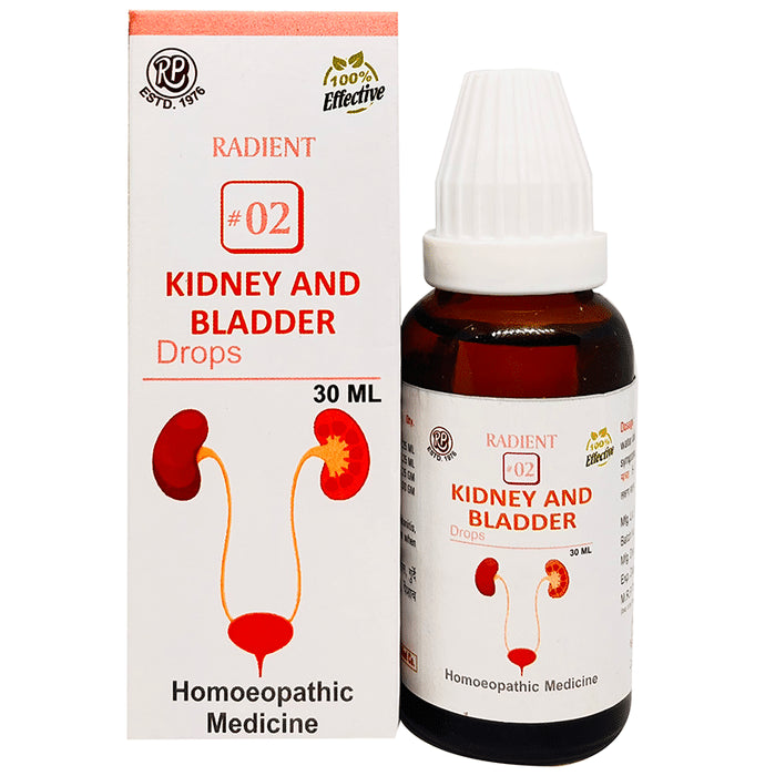 Radient 2 Kidney and Bladder Oral Drops - Classic Derma
