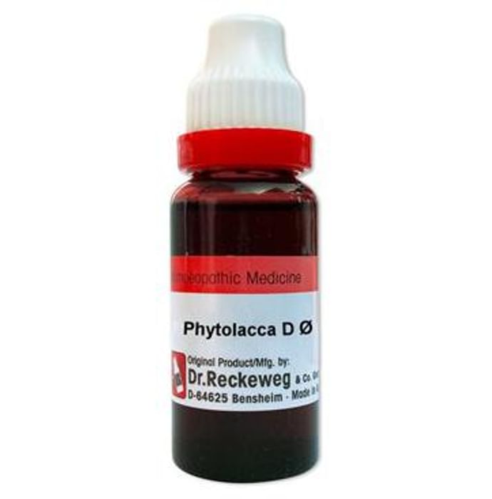 Dr. Reckeweg Phytolacca D Mother Tincture Q - Classic Derma