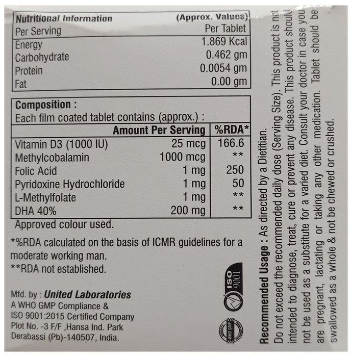 Dayfol-DHA Tablet