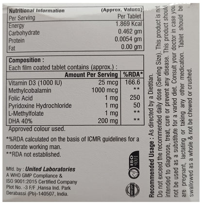 Dayfol-DHA Tablet