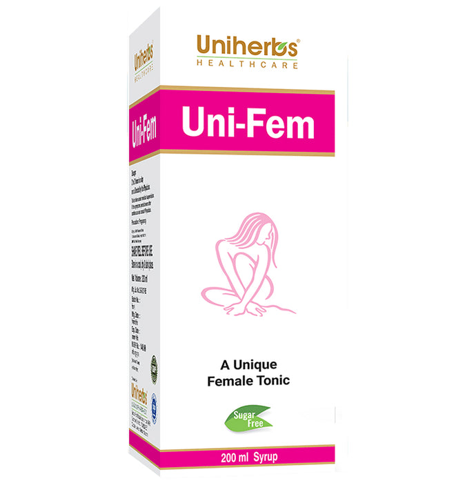 Uniherbs Uni-Fem Syrup Sugar Free - Classic Derma
