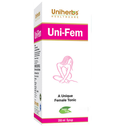 Uniherbs Uni-Fem Syrup Sugar Free - Classic Derma