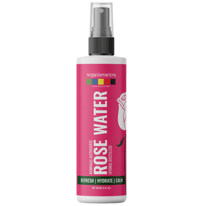 Organix Mantra Kannauj Authentic Rose Water - Classic Derma