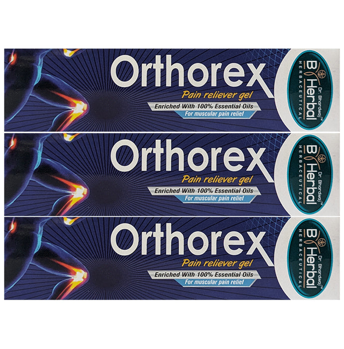 Dr.Bhardwaj Herbaceutical Orthorex Pain Reliever Gel (30 gm Each) - Classic Derma