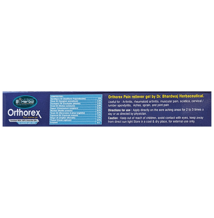 Dr.Bhardwaj Herbaceutical Orthorex Pain Reliever Gel (30 gm Each)