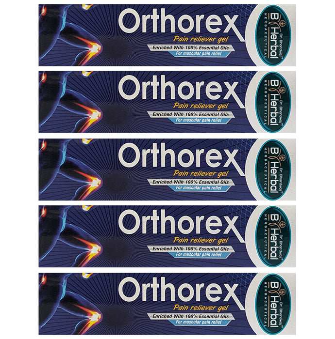 Dr.Bhardwaj Herbaceutical Orthorex Pain Reliever Gel (30 gm Each) - Classic Derma