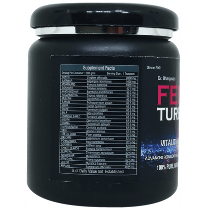 Dr.Bhargav’s Combo Pack of Femo Turbo Granules (100gm) & Femo Turbo Capsule (30)