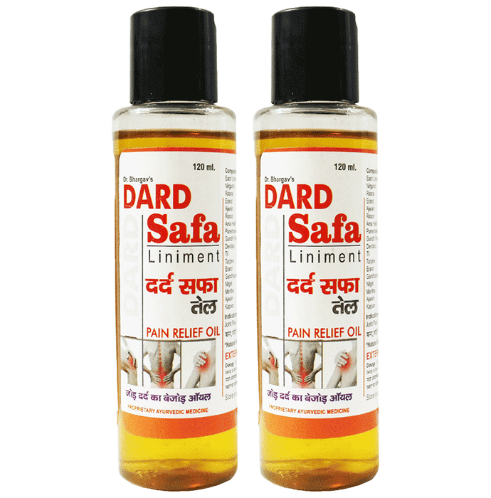 Dr.Bhargav’s Dard Safa Oil (120ml Each) - Classic Derma