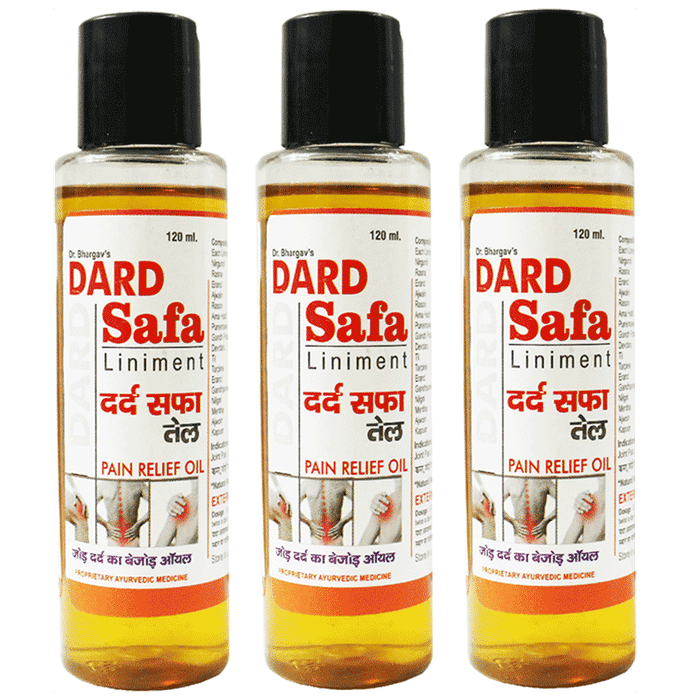 Dr.Bhargav’s Dard Safa Oil (120ml Each) - Classic Derma