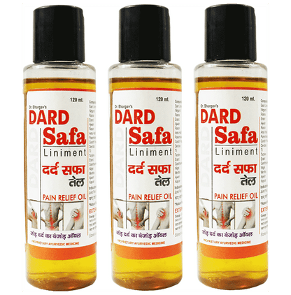 Dr.Bhargav’s Dard Safa Oil (120ml Each) - Classic Derma