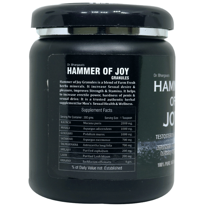 Dr.Bhargav’s Hammer of Joy Granules (200gm Each)