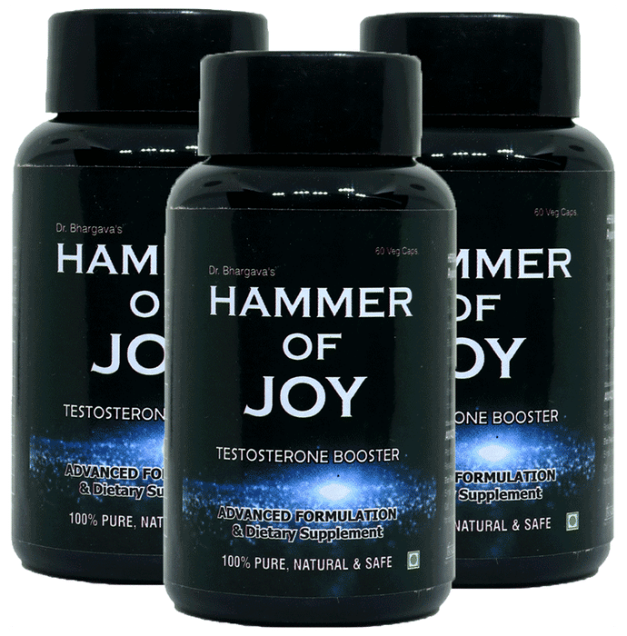 Dr.Bhargav’s Hammer of Joy Veg Capsule (60 Each) - Classic Derma