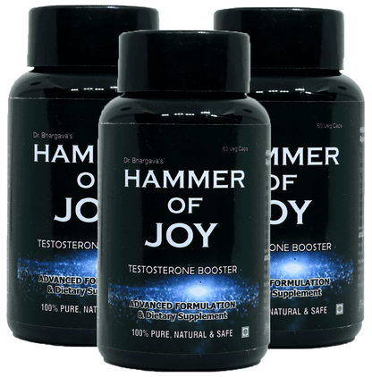 Dr.Bhargav’s Hammer of Joy Veg Capsule (60 Each) - Classic Derma