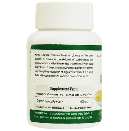 Dr.Bhargav’s Karela Veg Capsule (100 Each)