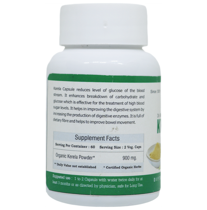 Dr.Bhargav’s Karela Veg Capsule (100 Each)