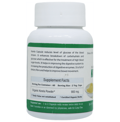 Dr.Bhargav’s Karela Veg Capsule (100 Each)