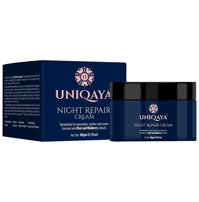 Uniqaya Night Repair Cream - Classic Derma