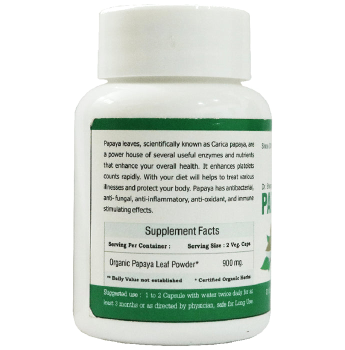 Dr.Bhargav’s Papaya Leaf Veg Capsule