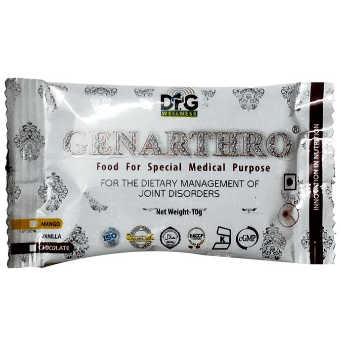 Dr.G Wellness Genarthro Sachet (10gm Each) Vanilla - Classic Derma