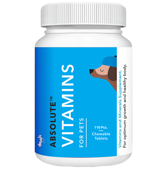 Drools Absolute Vitamins Chewable Tablets (For Pets) - Classic Derma