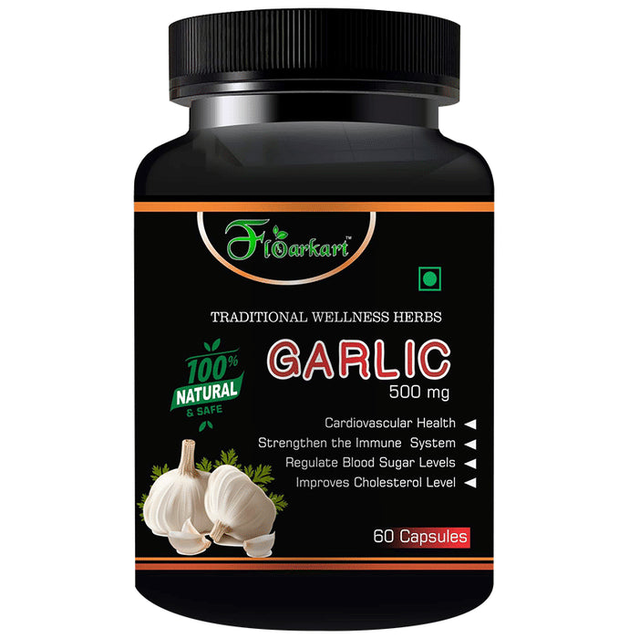 Floarkart Garlic 500mg Capsule - Classic Derma